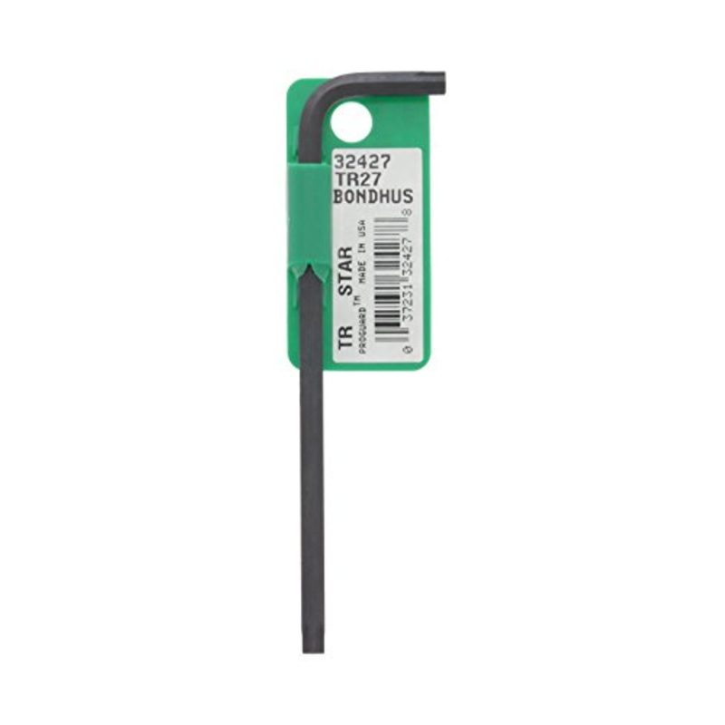 BONDHUS TR27 Tamper Proof Torx Key TX27, 32427