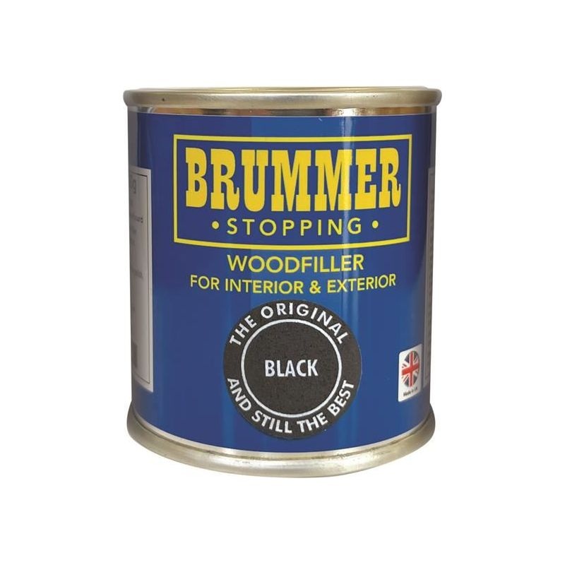 Brummer Wood Filler Black 250g