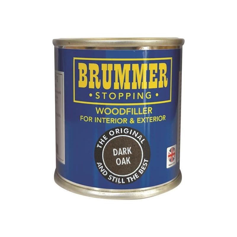 Brummer Wood Filler Dark Oak 250g