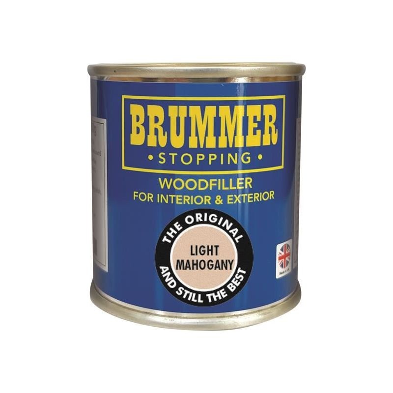 Brummer Wood Filler Light Mahogany 250g