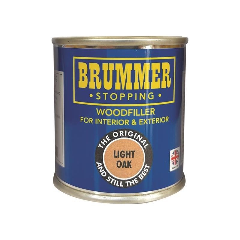 Brummer Wood Filler Light Oak 700g