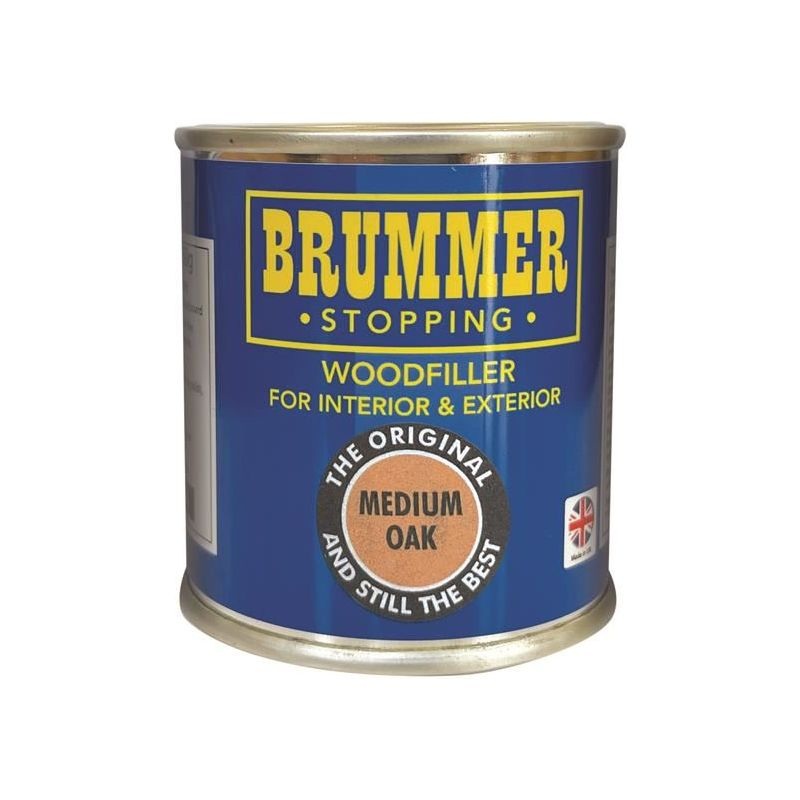 Brummer Wood Filler Medium Oak 700g