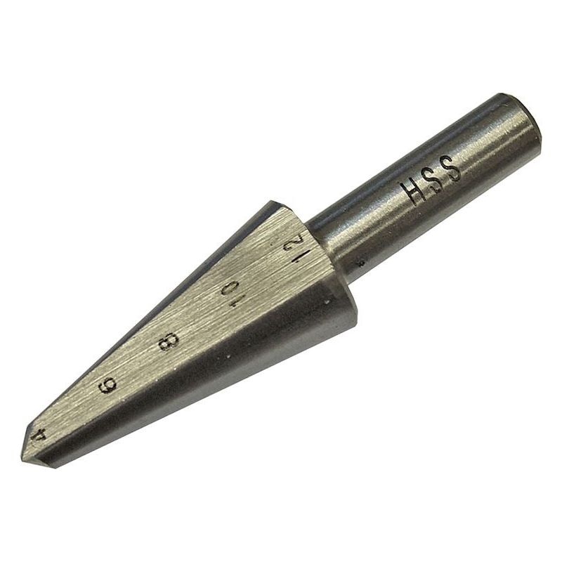 Faithfull HSS Taper Drill Bit 4-12mm