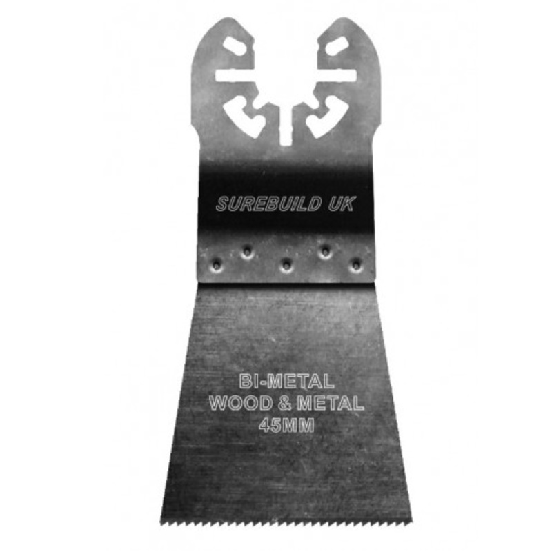 Multi-tool Blade Bi-Metal Flush Cut 45mm Metal Wood & Plastic 3 pack