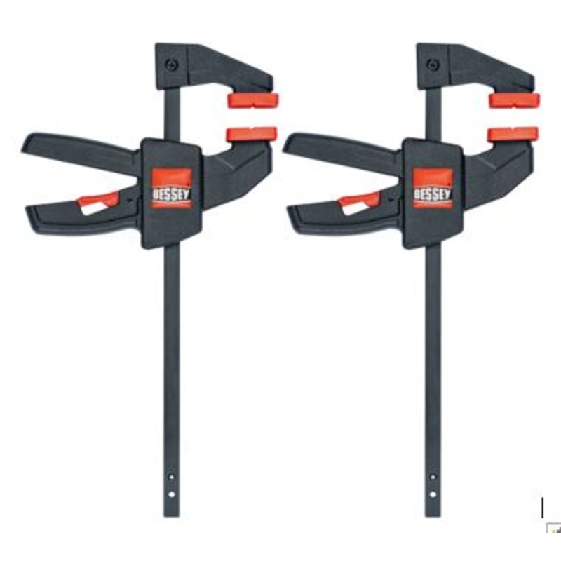 BESSEY EZS11-4  SET 2 pce One Handed Clamp set (2 x EZS11-4)