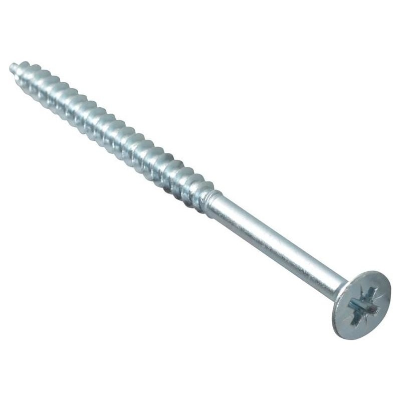 Forgefix Multi-Purpose Pozi Compatible Screw CSK ST ZP 5 x 80mm Box 100