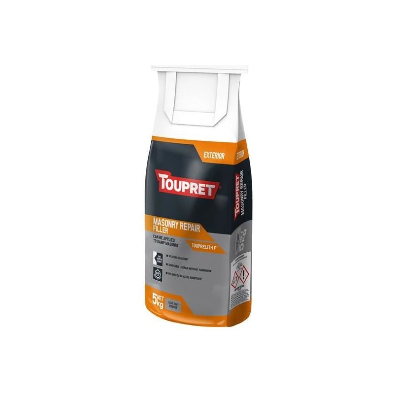 Toupret Exterior Masonry Repair Filler 5kg