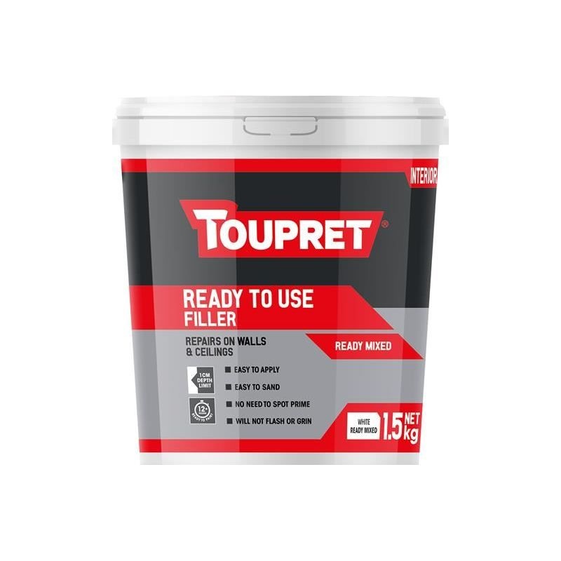 Toupret Ready To Use Filler 1.5kg