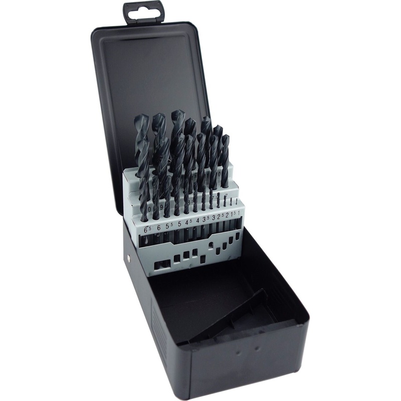 19pc HSS-G DRILL SET 1-10 X0.5mm