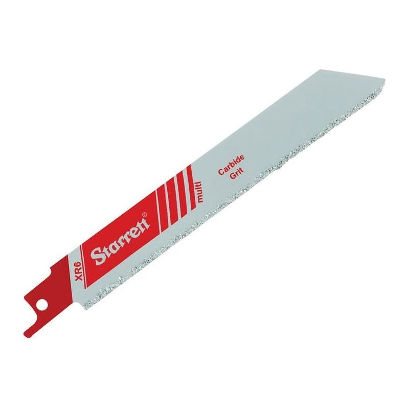 Starrett Carbide Grit Reciprocating Saw Blade 152mm Coarse #30