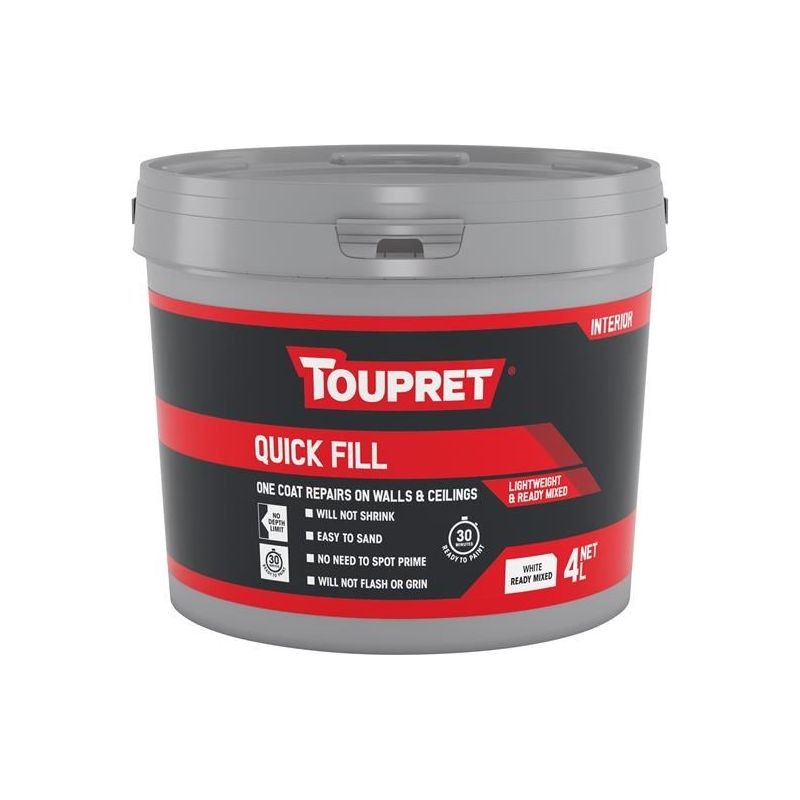 Toupret Quick Fill (Interior) - 4 litre