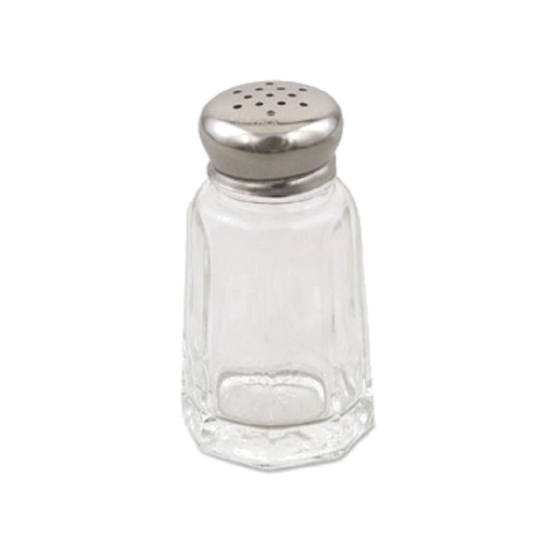 Alegacy Foodservice Products 150152JO Salt & Pepper Shaker Jar Only 1 Oz. (6 Dozen Per Case)