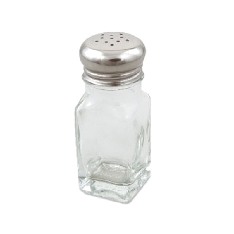 Alegacy Foodservice Products 154TS Salt & Pepper Shaker Top Only Square For #154SP