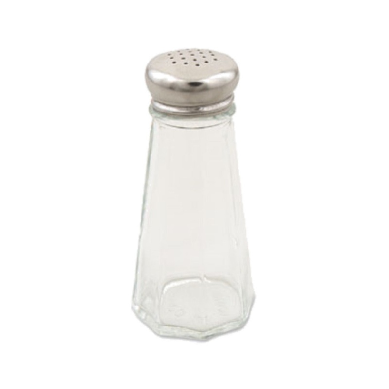 Alegacy Foodservice Products 156TS Salt & Pepper Shaker Top Only Mushroom Shaped Universal Hole Stainless Steel (priced Per Dozen Packed 6 Dozen Per Case)