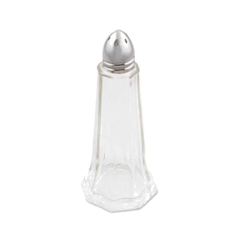 Alegacy Foodservice Products 158ST Salt & Pepper Shaker Top Only Chrome-plated