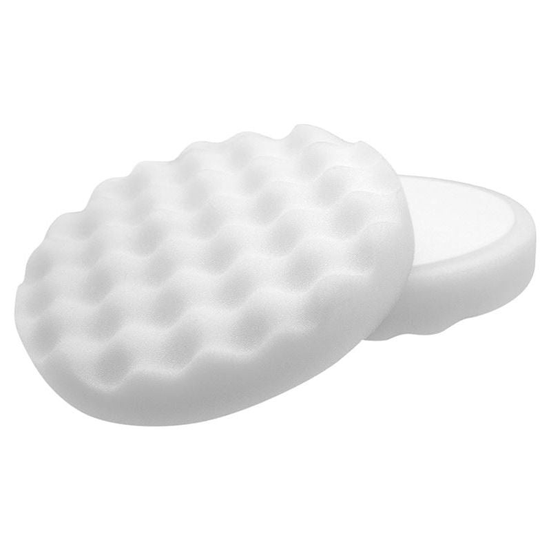 Flexipads World Class White Waffle Very Firm Cutting Pad 150mm