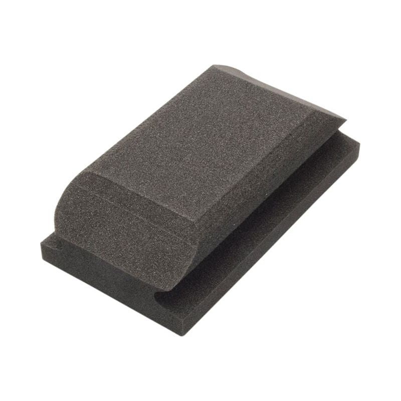 Flexipads World Class Hand Sanding Block Shaped Black 70 x 125mm