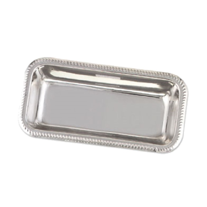 Alegacy Foodservice Products 51143 Serving Tray 11 X 5-3/4 X 1-1/2 Stainless Steel