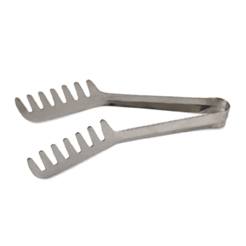 Alegacy Foodservice Products 5313 Spaghetti Tongs 7-1/2L Spring Steel With Blunted Tip On Each Side