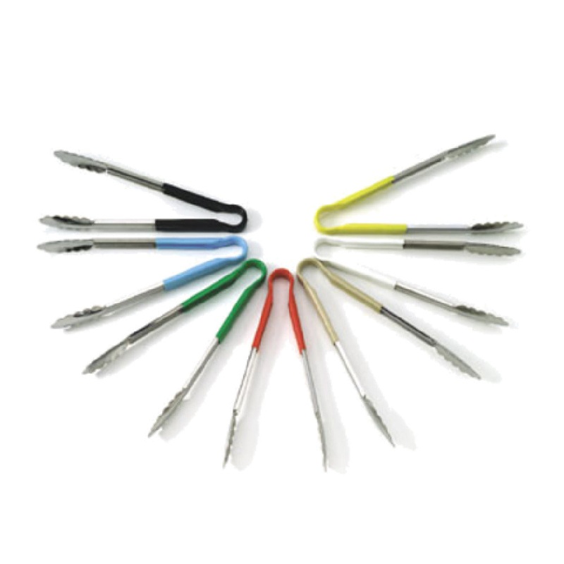Alegacy Foodservice Products 5511YL Tongs 9-1/2L Scalloped Edge