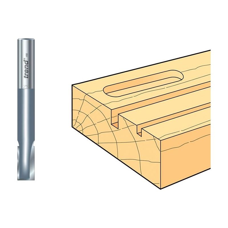 Trend 3/20L x 1/4 TCT Two Flute Pocket Cutter 6.3 x 16mm