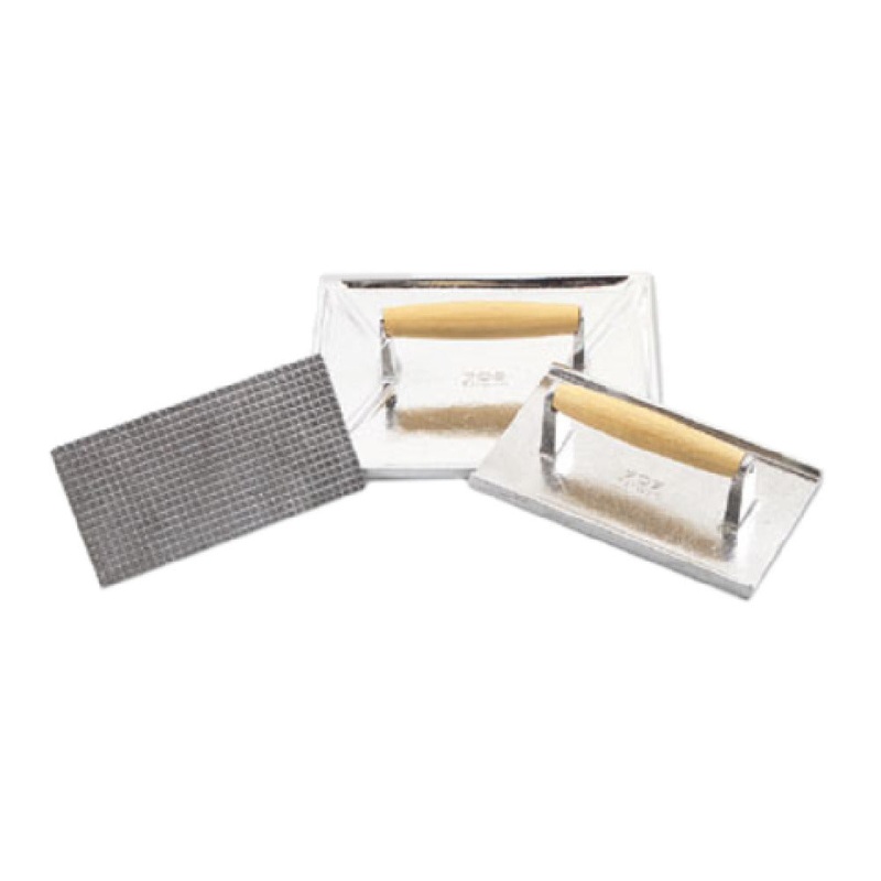 Alegacy Foodservice Products 706 Steak Weight 9 X 5-1/4 Ribbed Flat Bottom