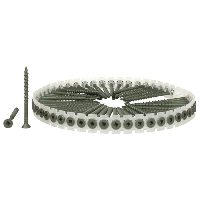 Senco DuraSpin Collated Screws Decking Weatherex 4.5 x 75mm (Pack 1000)
