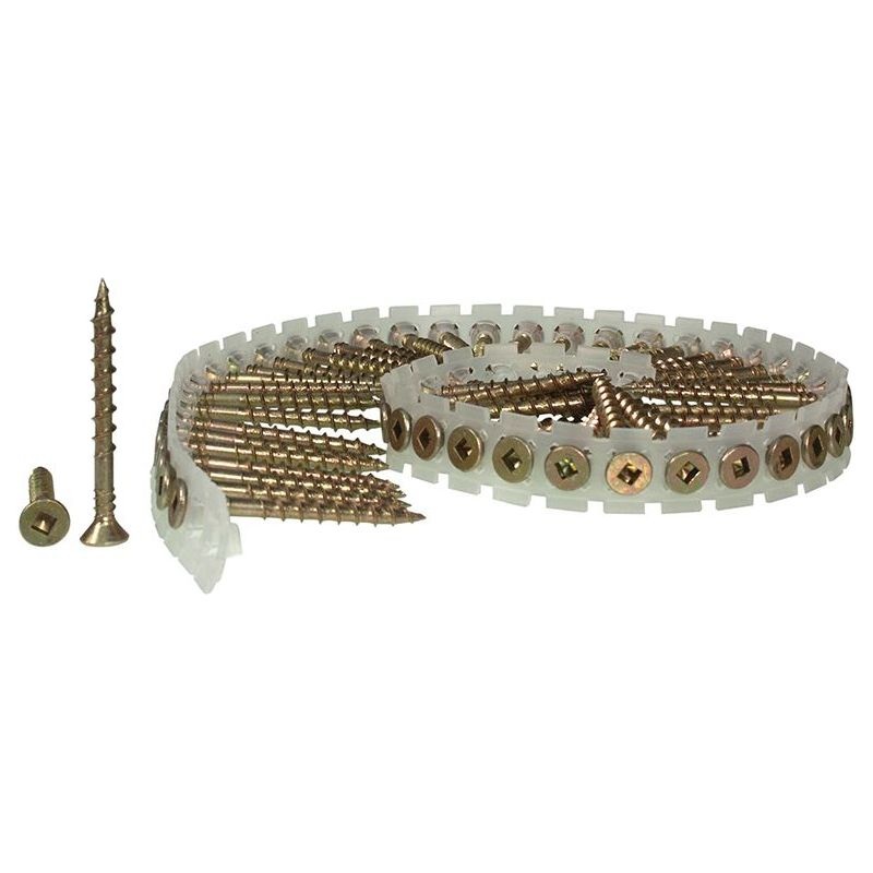 Senco DuraSpin Collated Screws Flooring/Wood SQ2 4.2 x 55mm (Pack 1000)