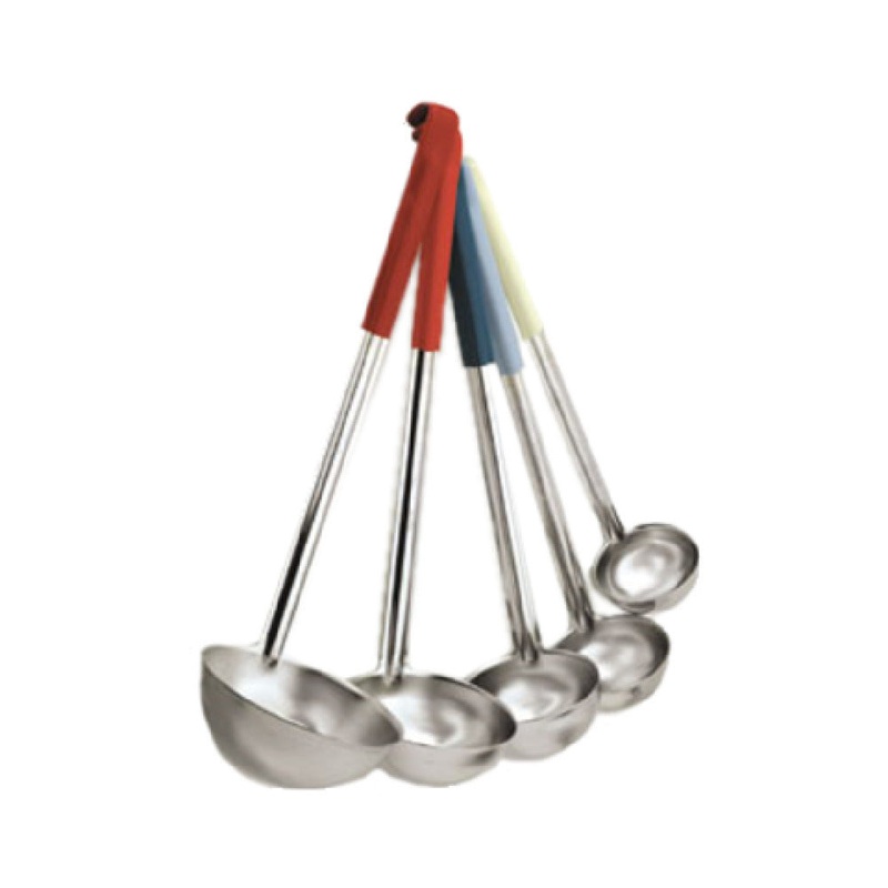 Alegacy Foodservice Products 8846TL Optima Ladle 6 Oz. 12-3/8L Grooved Handle