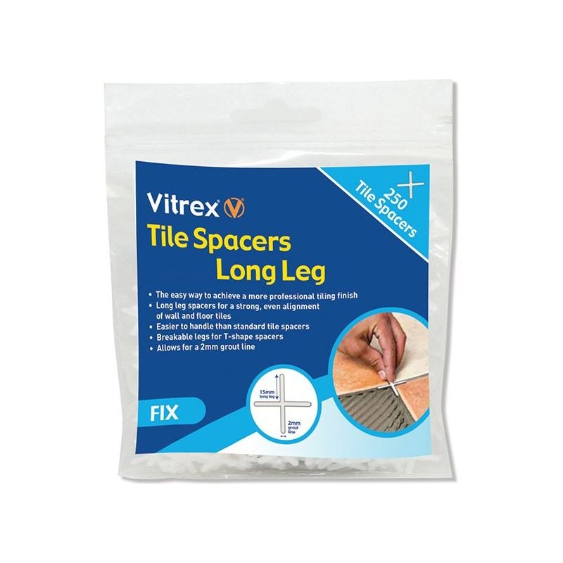Vitrex Long Leg Spacer 5mm (Pack 250)