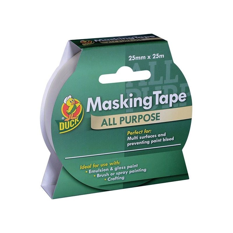 Shurtape Duck Tape All-Purpose Masking Tape 25mm x 25m