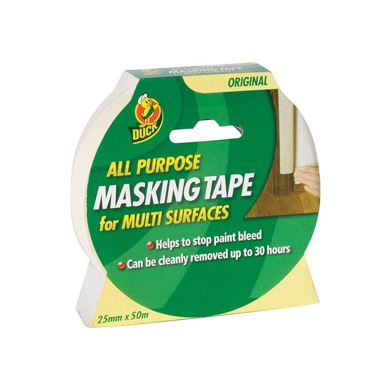 Shurtape Duck Tape All-Purpose Masking Tape 25mm x 50m