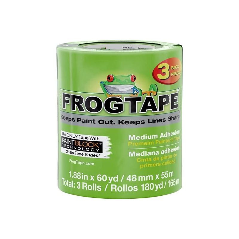 Shurtape FrogTape Multi-Surface Masking Tape 48mm x 55m (3 Pack)
