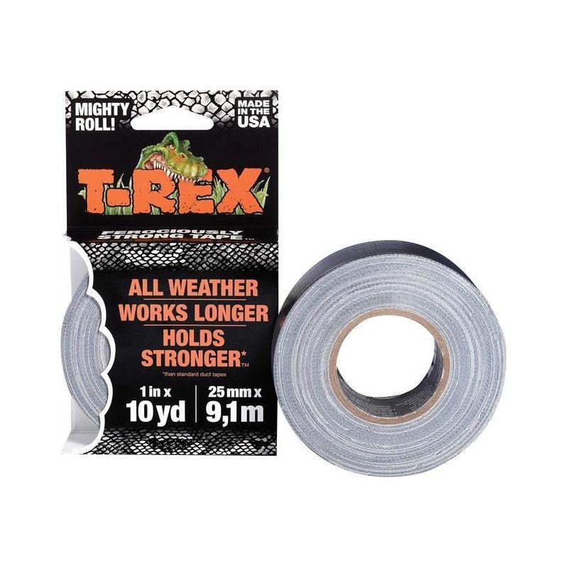 Shurtape T-REX Duct Tape 25mm x 9.1m Graphite Grey
