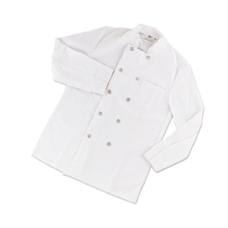 Alegacy Foodservice Products CCW2M Chef's Coat Medium (size 36-38) Double-breasted