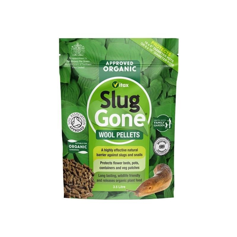 Vitax Slug Gone Wool Pellets 3.5 litre