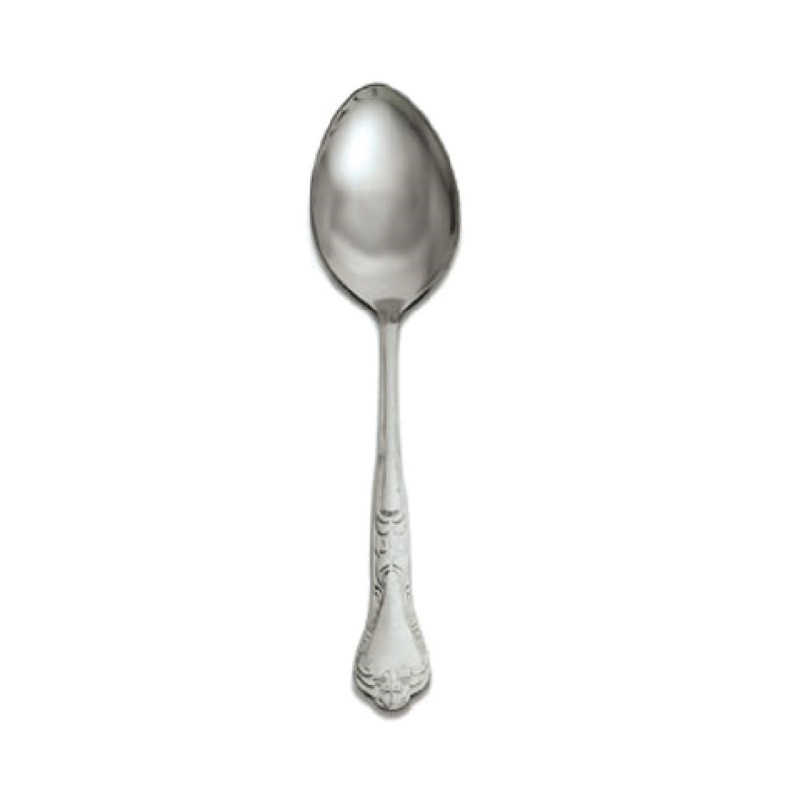 Alegacy Foodservice Products DSP11 Barocco Serving Spoon 11-1/2 Overall Length Solid