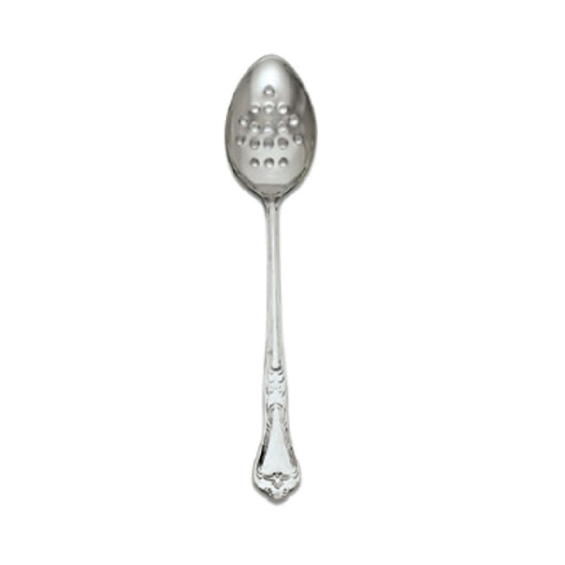 Alegacy Foodservice Products DSP13P Barocco Serving Spoon 13 Overall Length Perforated