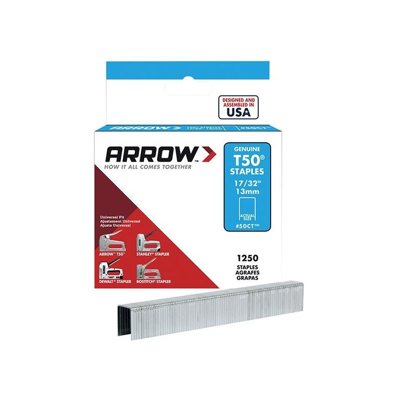 Arrow T50 Staples Ceiltile 13mm (Box 1250)