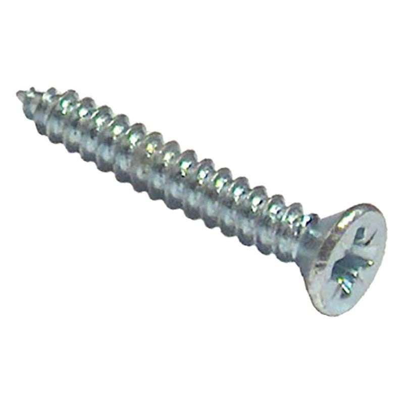 Forgefix Self-Tapping Screw Pozi Compatible CSK ZP 1/2in x 4 Box 200