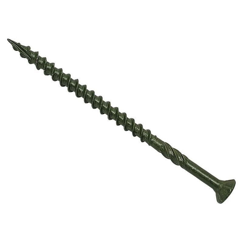 Forgefix Spectre Advanced Deck PZ Compatible Screw CSK Green 4.5 x 75mm Tub 1000