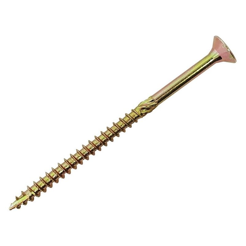 Forgefix Spectre PZ Compatible Wood Screw CSK ZYP 5.0 x 90mm Box 300