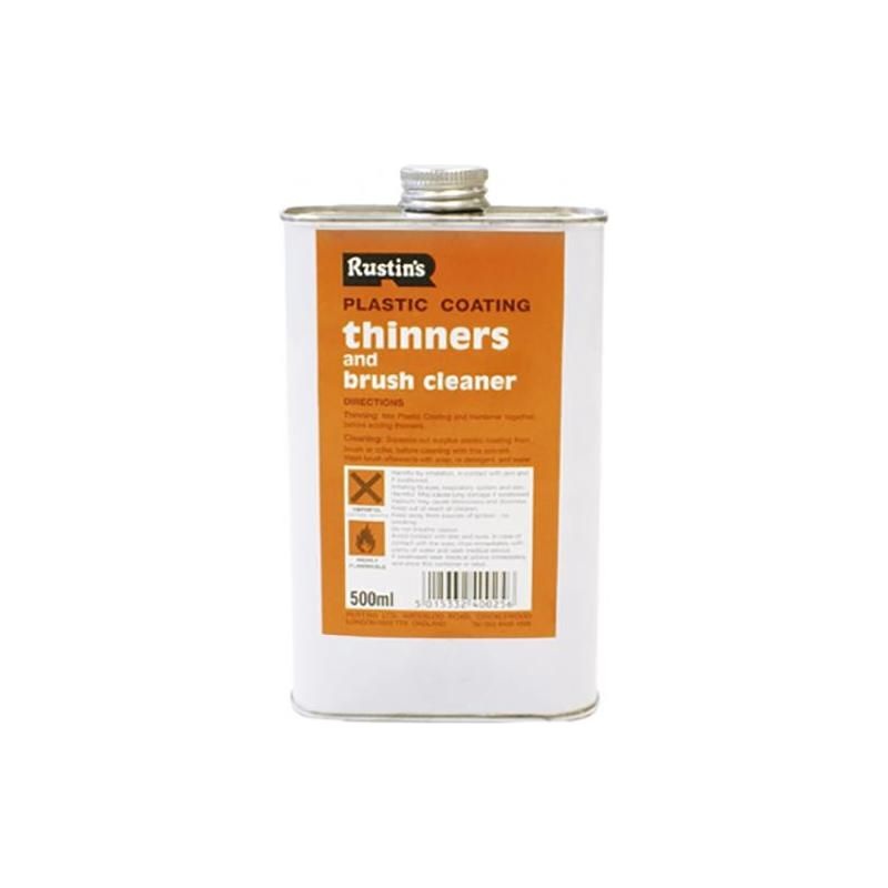 Rustins Plastic Coating Thinners 500ml