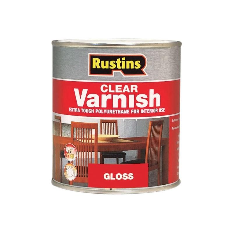 Rustins Polyurethane Varnish Satin Clear 5 litre
