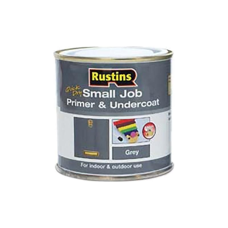 Rustins Small Job Primer & Undercoat Grey 250ml