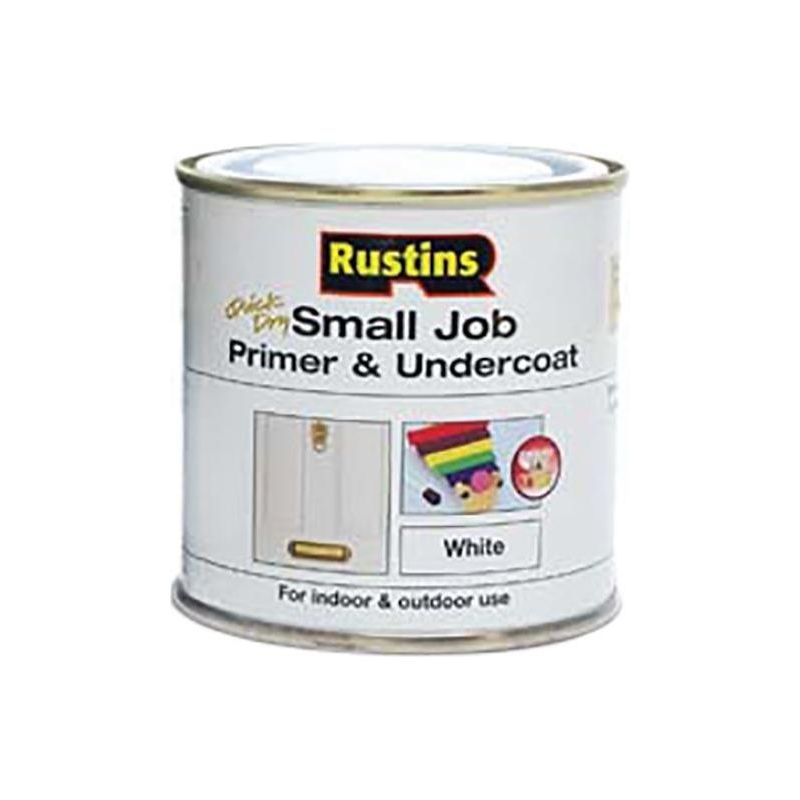 Rustins Small Job Primer & Undercoat White 250ml