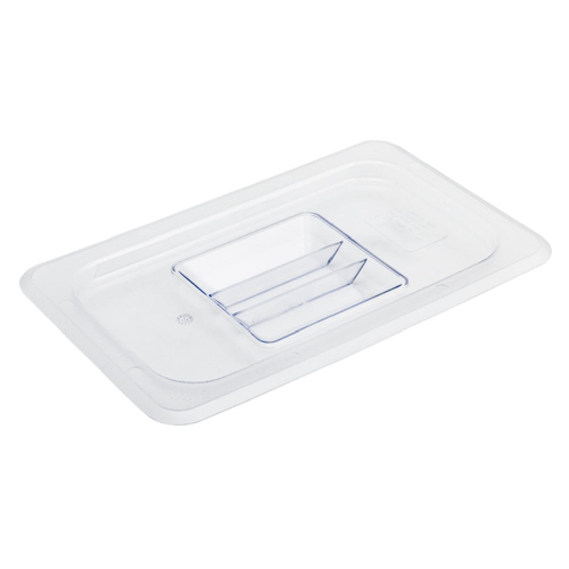 Alegacy Foodservice Products PCC22142 E Economy Food Pan Cover 1/4 Size 10-3/8 X 6-3/8