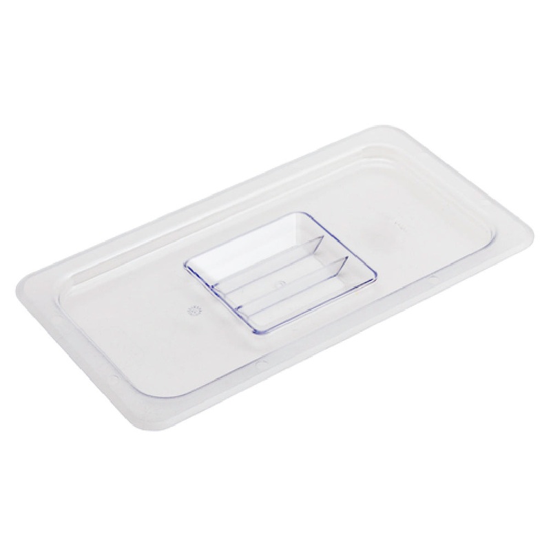 Alegacy Foodservice Products PCC22132 E Economy Food Pan Cover 1/3 Size 12-3/4 X 6-7/8