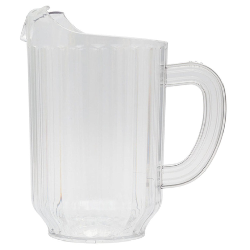 Alegacy Foodservice Products PCP601 E Economy Pitcher 60 Oz. 5 Dia. X 7-1/4H