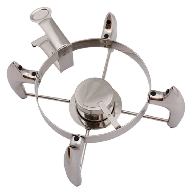 Alegacy Foodservice Products ST1006 Induction Chafing Dish Stand 17 X 12 X 4-3/4 Round (for RD1006)
